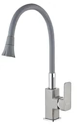 Змішувач для кухні Globus Lux Milano GLM-0203LA-2-G03-ARENA Сірий - мініатюра 7