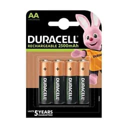 Аккумулятор Duracell HR6 2500mAh (4шт)