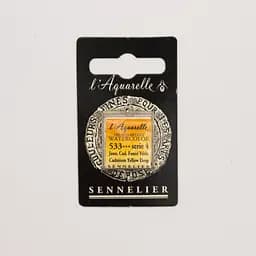 Акварель у кюветах L'Aquarelle Sennelier, S1 S1 - Cadmium Yellow Deep