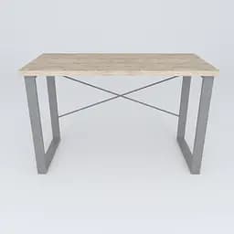 Письмовий стіл Ferrum-decor Драйв 750x1200x600 Сірий метал ДСП Дуб Сан-Марино 32 мм (FRD-103325) - мініатюра 10