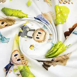 Дитяча постільна білизна Cosas LABUBU CS15 110х140см (Labubu_El80-70Lime_140) - мініатюра 9