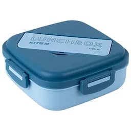 Ланч-бокс Kite з розділювачем 1100 мл блакитний (K23-186-2)