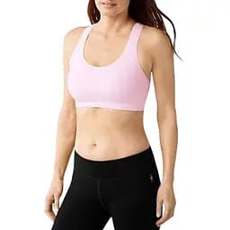 Бра Smart Wool Wm’s PhD Seamless Racerback Bra SO160 Pink Horizon Heather S (1033-SW SO160.665-S)