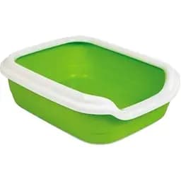 Туалет Природа Comfort L для кошек 49х39х15 см (зеленый)