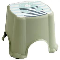 Детский стульчик 06105 пластиковый 22 х 22 х 21 см зеленый
