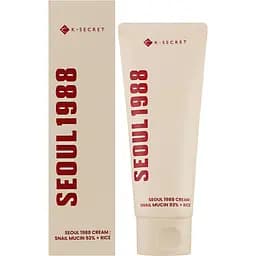 Крем для обличчя K-Secret Seoul 1988 Cream Snail Mucin 93% + Rice з фільтратом равлика 100 мл