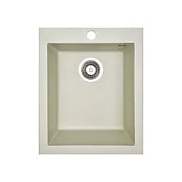 Кухонна мийка Adamant BOARD ivory 410x495x190 мм, без крила 41 см