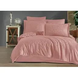 Постільна білизна Tivolyo Home Floral Pudra Жаккард Tivoli Home pbe0051555