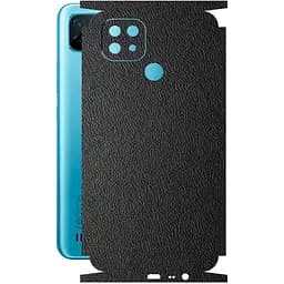 Захисна плівка StatusSKIN для Realme C21 2021 Корпус Вініл Шкіра чорна