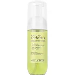 Пенный тонер  Hollyskin Matcha & Centella для уменьшения видимых признаков раздражения 150 мл