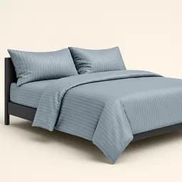 Комплект постільної білизни Cosas Cashmere Полуторний сатин сизий (StrSatin_52Cashmere_Cashmere_160) - мініатюра 2