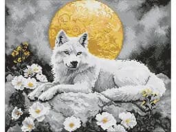 Алмазна мозаїка Ideyka Під світлом місяця (40х50 см)