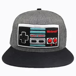 Кепка бейсболка Nintendo контроллер Nintendo серая.474