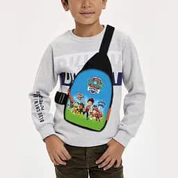 Сумка через плече дитяча Щенячий патруль 29х17 см сумка слінг для хлопчика (02291)