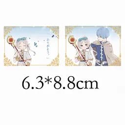 Голографічна наклейка Проводжальниця Фрірен Sousou no Frieren 6,3x8,8 см