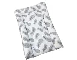 Матрац Moontime на пеленальний стіл "Пір’я сіре"