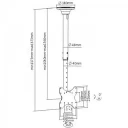 Стельове кріплення ITech Celb-52L 23 - 42'' [60585] - мініатюра 3
