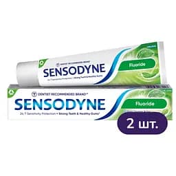 Зубна паста Sensodyne Фтор 150 мл (2 шт. х 75 мл)