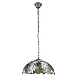 Люстра Brille Тіффані підвісна для кухні E27 60W BR (BL-626S/1)