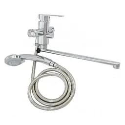 Смеситель для ванны Udis LOB7-A128 однорычажный с душевым набором Хром 30412