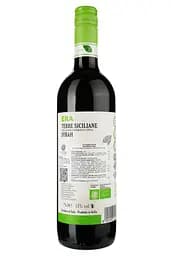 Вино Era Syrah Terre Siciliane Organic, червоне, сухе, 13%, 0,75 л - мініатюра 2