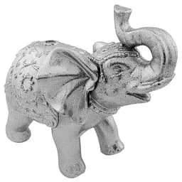 Ялинкова іграшка MIS LT Слон 10,5х6х9,5 см срібний
