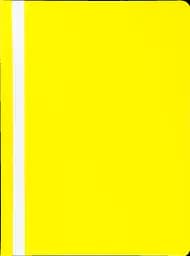 Папка-скоросшиватель жёлтая с механизмом "усики", А4, 110/110 мкм, BM.3313-08 JOBMAX (4824004008727)