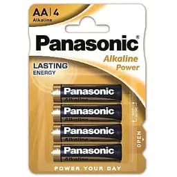 Батарейка Panasonic LR06 Alkaline Power * 4 (LR6REB/4BPR)