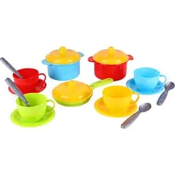 Набор игрушечной посуды ТехноК Маринка 1 18 элементов (0681)