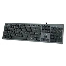 Клавіатура MeeTion USB Standard Chocolate Ultrathin Keyboard K841 Ukr/RU/EN розкладки - мініатюра 7