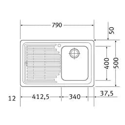Кухонна мийка Franke LLL 611-79 101.0381.809 - мініатюра 4