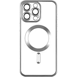Чохол Metallic Chrome Full Camera Magsafe Apple iPhone 15 Pro Silver