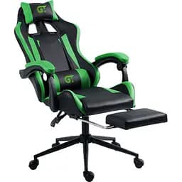 Геймерське крісло GT Racer X-2323 Black/Green [122609] - мініатюра 8