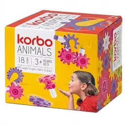 Набор для творческого конструирования Korbo Animals 18 деталей (65904)