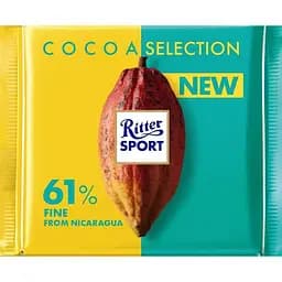 Шоколад черный Ritter Sport Никарагуа 61% 100 г (799864)