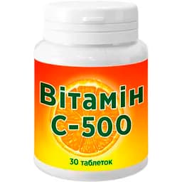 Витамин C-500 Красота та здоров'я таблетки 30 шт. x 500 мг
