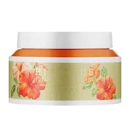 Крем для лица Гибискус HIBISCUS Flower Vital Cream Jigott 100 мл