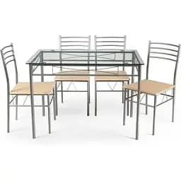 Комплект мебели Costway Corners обеденный стол со стульями