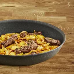 Сковорода Tefal Hard Stone 28 см сіра (D4560632) - мініатюра 6