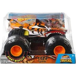 Машинка на радіокеруванні Mattel Hot Wheels Monster Trucks Tiger Shark 1:24 (HNV03) - мініатюра 4