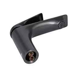 Змішувач для умивальника Qtap Vlasta New QTVLA270GMB45641 Gunmetal Black PVD Шліфований чорний хром - мініатюра 3