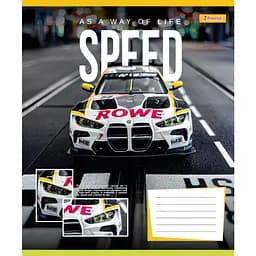 Набір зошитів 1 вересня Speed as a way of life А5, 12 аркушів 25 шт. (768013) - мініатюра 4