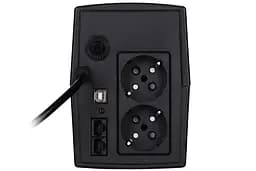 2E Джерело безперебійного живлення DD850, 850VA/480W, LCD, USB, 2xSchuko - мініатюра 3