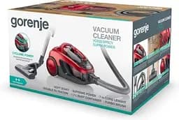 Пилосос VCE03SPRCY Red 800W всмоктування 198W Gorenje teh0019996 - мініатюра 3