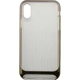 Чохол-накладка Usams Senior Series Apple iPhone X Gold