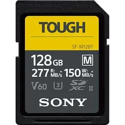 Карта памяти Sony SDXC Tough M 128GB UHS-II U3 V60 (SFM128T.SYM) (100455)