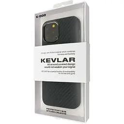 Чохол-накладка K-DOO Kevlar для Apple iPhone 14 (black) - мініатюра 7
