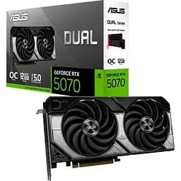 Видеокарта Asus Dual GeForce RTX 5070 12GB OC Edition (DUAL-RTX5070-O12G) UA [143287]