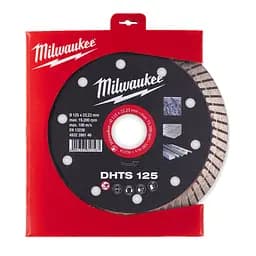 Диск алмазний MILWAUKEE DHTS 125, діаметр 125мм