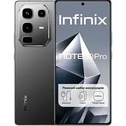 Смартфон Infinix Note 50 Pro X6855 12/256Gb NFC Shadow Black UA UCRF